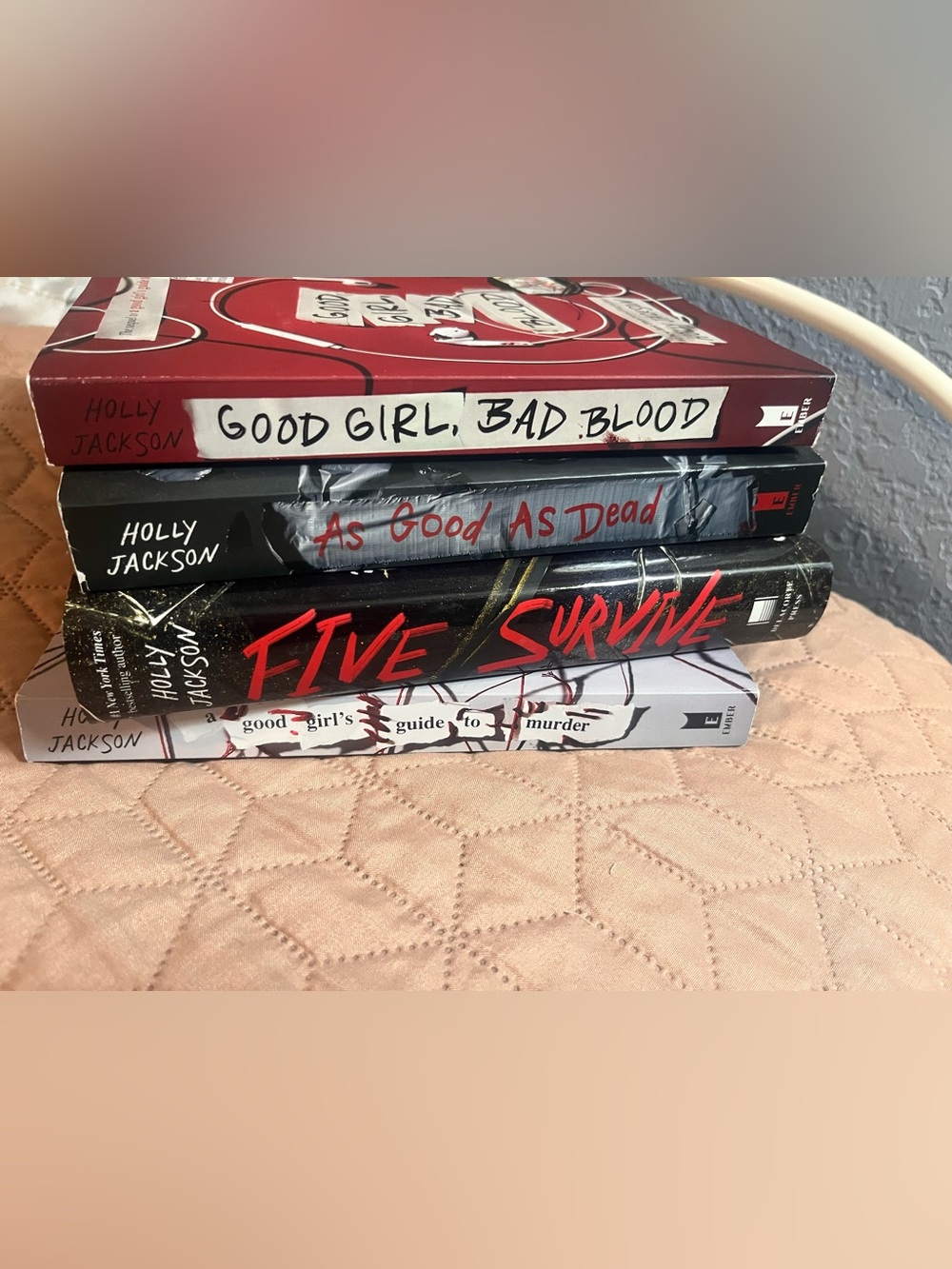 Lot of 4 Holly Jackson Books A good girls guide to murder